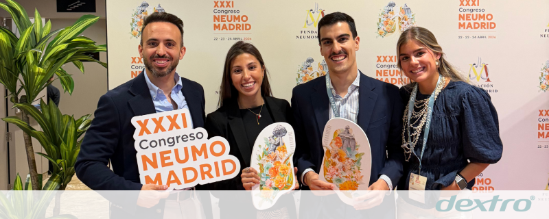 Dextromedica en el XXXI Congreso de NeumoMadrid: innovación y compromiso en Neumología